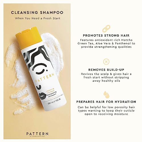 PATTERN Mini Cleansing Shampoo with Matcha Green Tea for Curly Hair - 3 fl oz