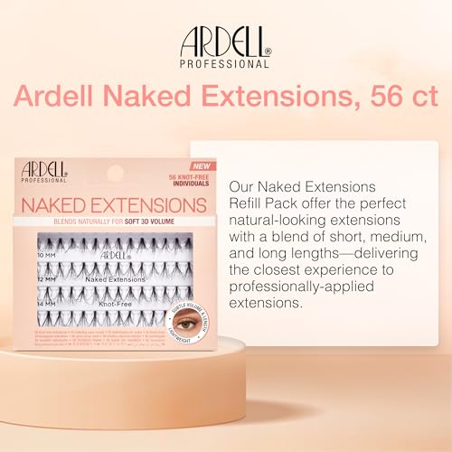 Ardell Naked Lashes Knot-Free DIY Lash Clusters – 56 ct
