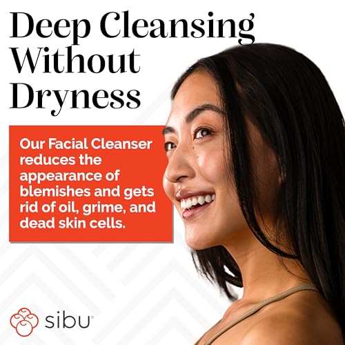 Sibu Sea Buckthorn Polishing Facial Cleanser - Exfoliating Face Wash (4oz)