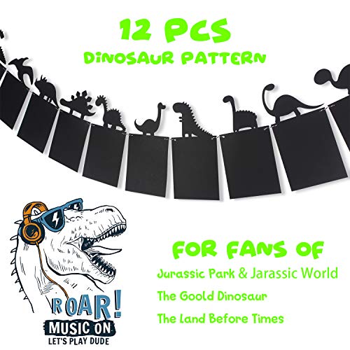 Dinosaur Birthday Banner - Personalized 1st Birthday Party Decor