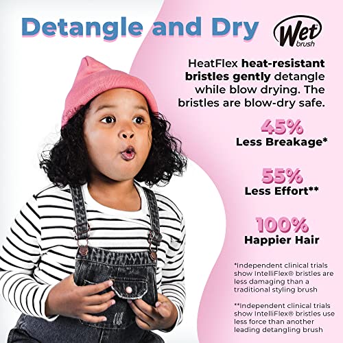 Wet Brush Speed Dry Hair Brush - Vented Detangler for Faster Blow Drying