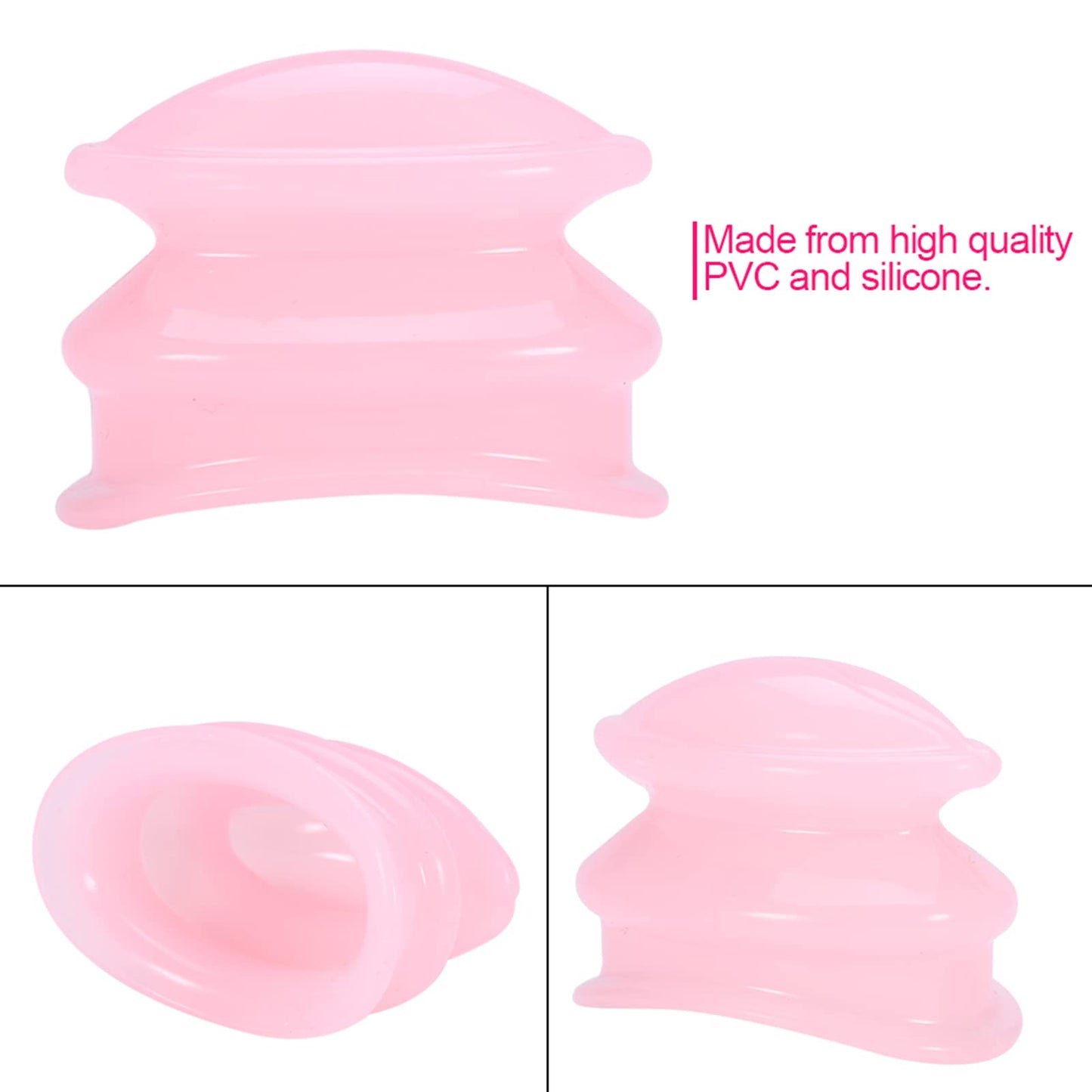 Transparent Silicone Lip Enhancement Beauty Device, Women Lip Plumper, Mouth Beauty Tool , Women Silicone Lip Plumper Enhancer Lip Suction Device Lip PlumpersLips