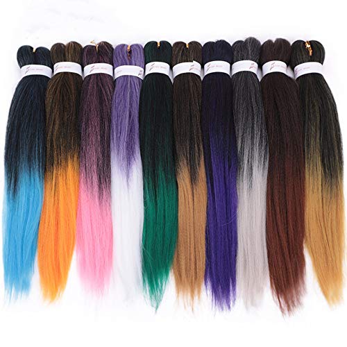 Fengmei 14 Inch Pre-Stretched Braiding Hair - 8 Packs #T27