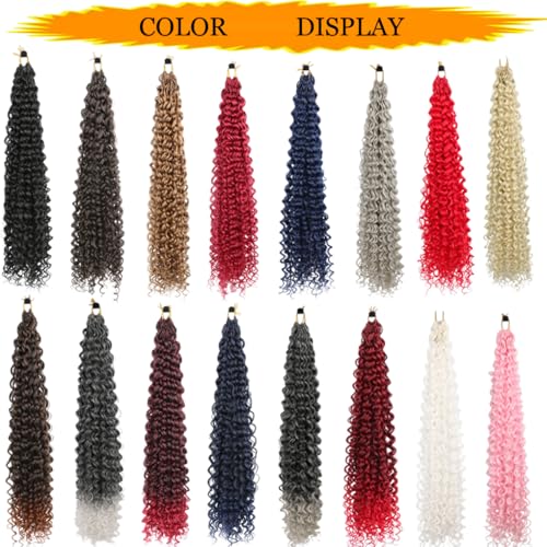 White Passion Twist Crochet Hair 14 Inch 3 Packs Pre-Separated Synthetic Braiding for Black Women