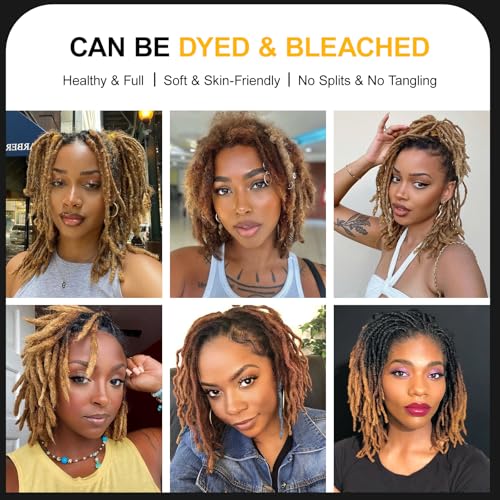 Vlliyava 10-Inch Afro Kinky Bulk Human Hair for Braiding & Locs (30g)