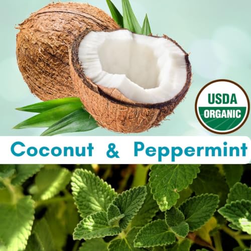 Aviva Pure Organic Coconut Oil Pulling Mouthwash Sachets - Fresh Breath