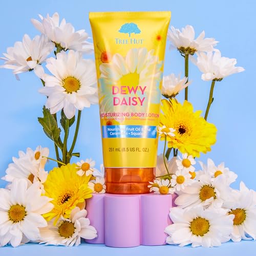 Tree Hut Dewy Daisy Moisturizing Body Lotion - 8.5 Fl Oz, Vegan, Paraben-Free