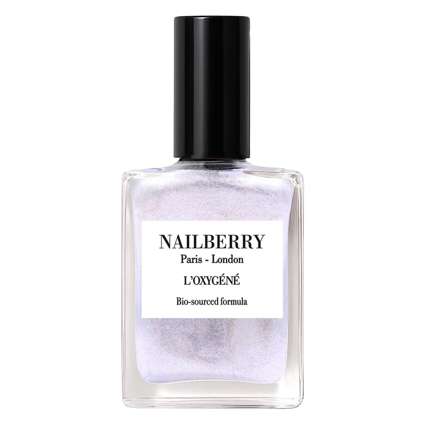 Oxygenated Nail Lacquer - Rose Blossom Pastel Pink | 12-Free Vegan Nail Polish | UV Protected Long-Wear | 15 ml