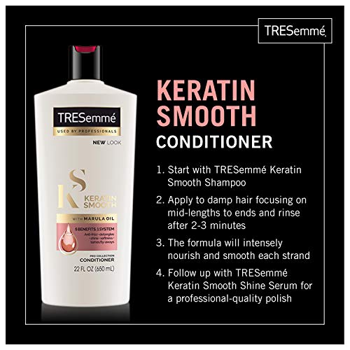 TRESemmé Keratin Smooth Shampoo, 22 Fl Oz - Frizz Control