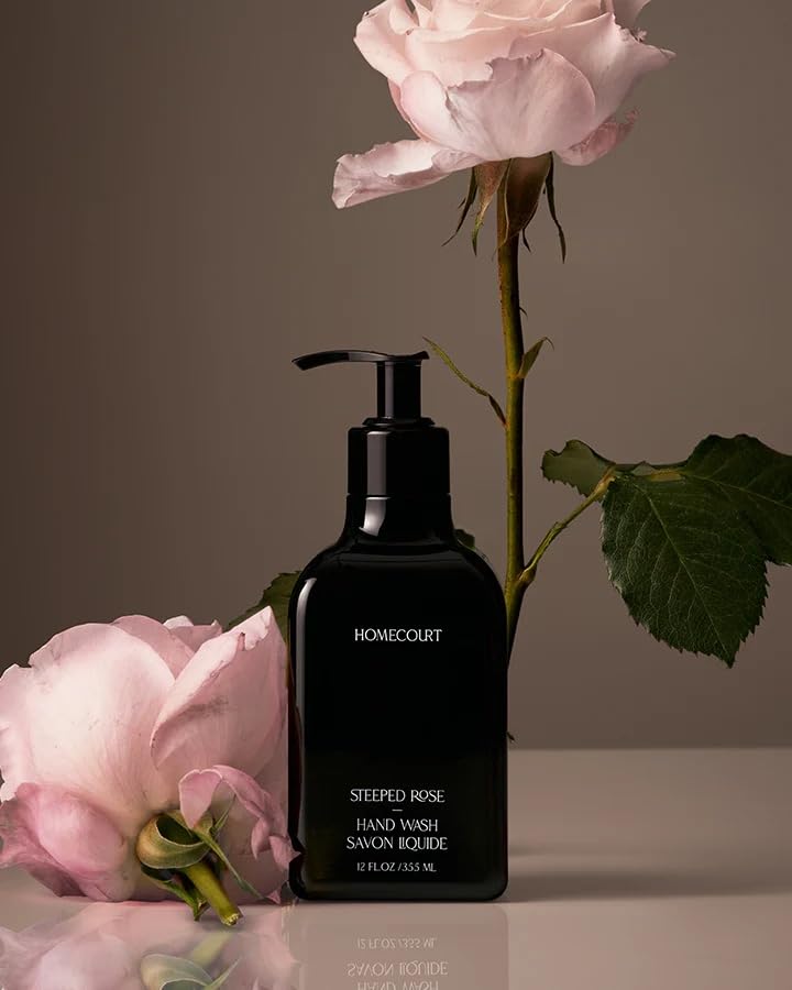 Homecourt Hand Wash - Gentle Cleanser & Hydrating Formula | Steeped Rose, 12 fl oz