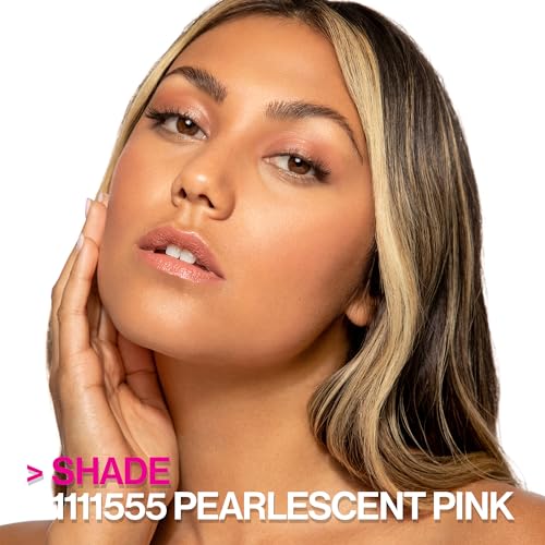 Wet n Wild Color Icon Blush 2-Pack Pearlescent Pink - Natural Matte Finish, Infused with Jojoba Oil