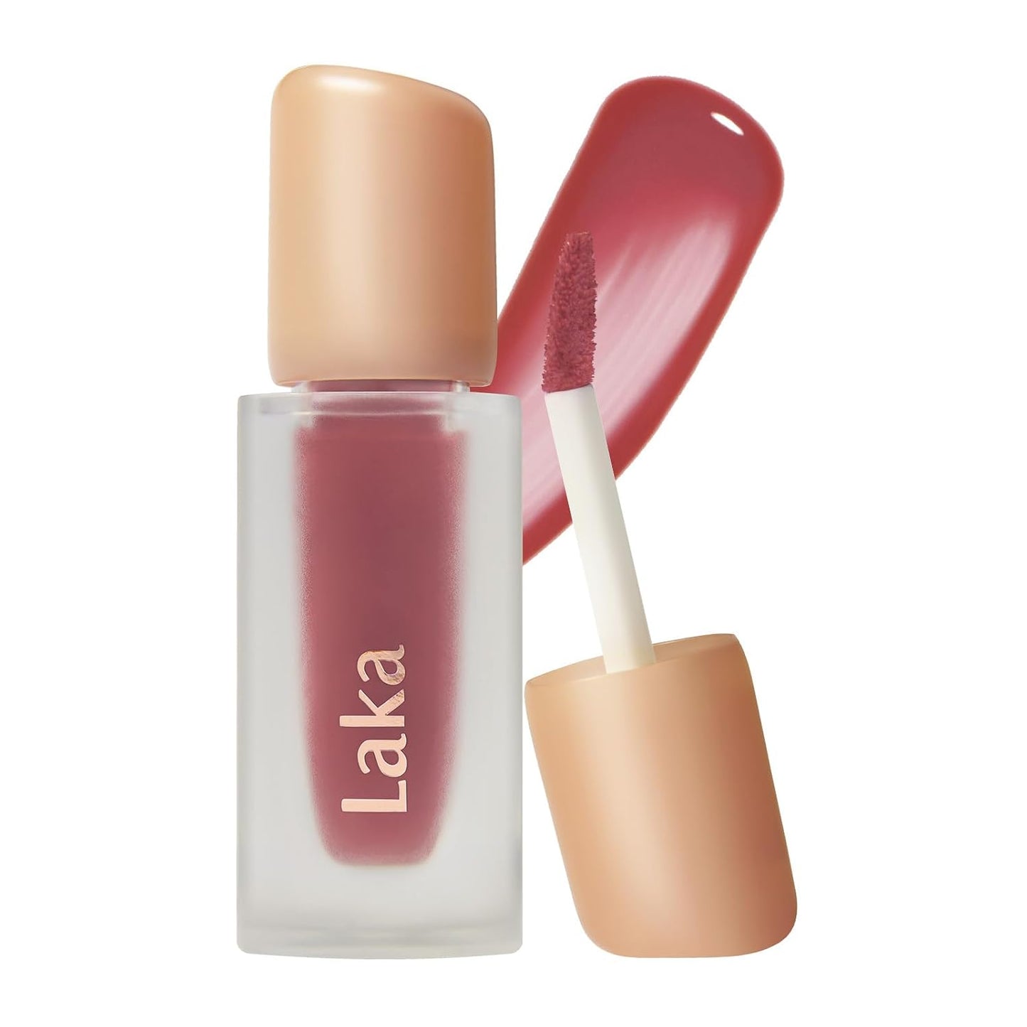 Fruity Glam Tint Lip Stain - Hydrating, Lightweight, Buildable Color | K-Beauty #101 Joyful, 4.5g/0.15oz