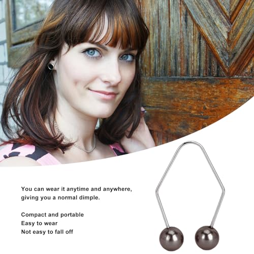Dimple Maker Tool - 2 Pairs of Facial Dimple Trainers for a Charming Smile