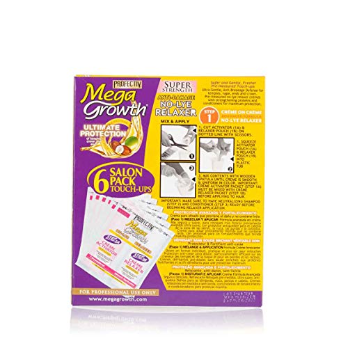 Mega Growth Relaxer 6-Pack Super Strength Hair Care Set