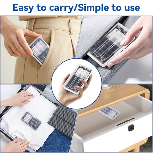 3-in-1 Nano Glass Nail File Set with Case - Professional Tool