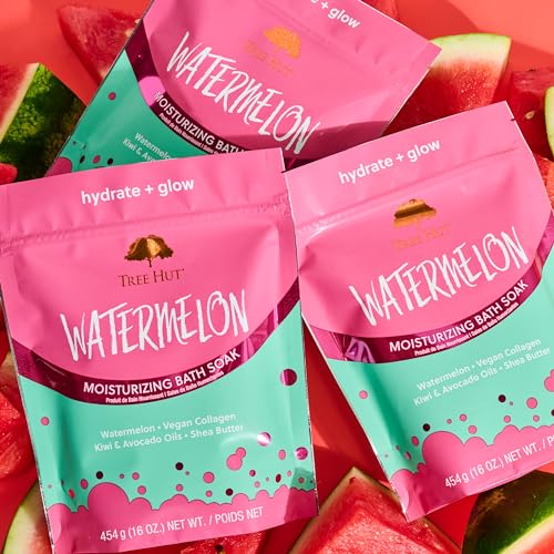Tree Hut Watermelon Moisturizing Bath Soak, 16 oz (Pack of 1)