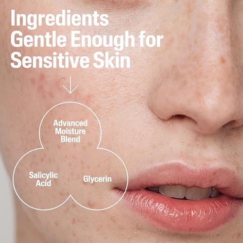 Cetaphil Gentle Clear Acne Cleanser with 2% Salicylic Acid, 8 fl oz - For Sensitive Skin