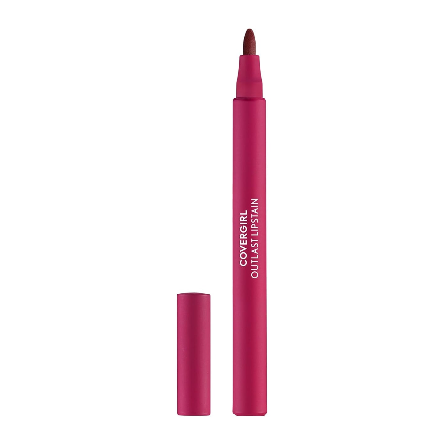 Covergirl Outlast Lipstain - Blushed Mauve, Smooth Application, Transfer-Proof | 0.06oz Vegan Formula