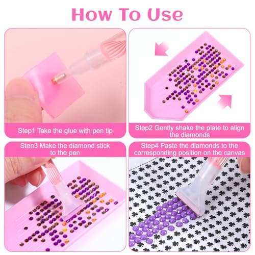 Rhinestone Picker Tool Kit - Dual-Ended Applicator with Tray
