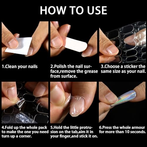 Laza Nail Adhesive Tabs – 300 Super Sticky Double-Sided Glue Stickers