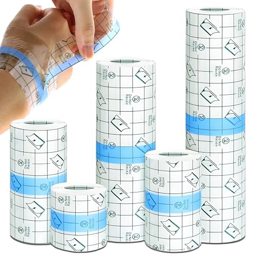 Rayyl Waterproof Tattoo Aftercare Bandage, Transparent Second Skin Film