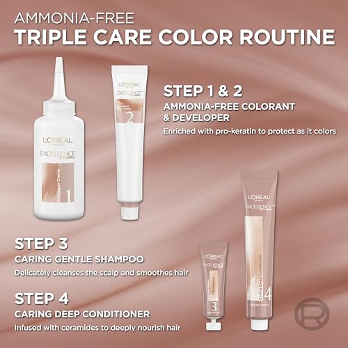 L'Oreal Paris Excellence Universal Nudes 5N Natural Brown Hair Color Kit