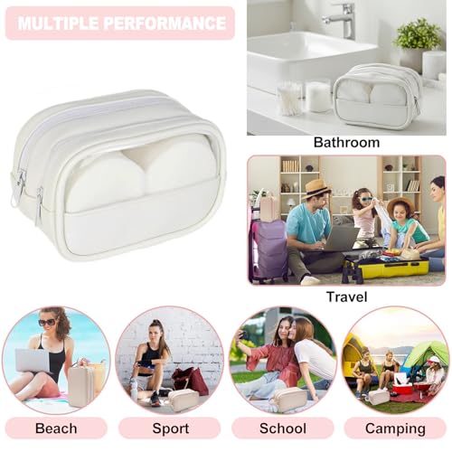 LYKKEKOI 2-in-1 Portable Cotton Swab & Pad Travel Organizer Case