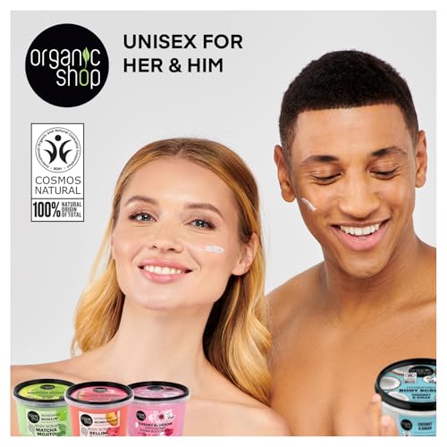 Organic Shop Watermelon & Peach Exfoliating Body Scrub - 250ml