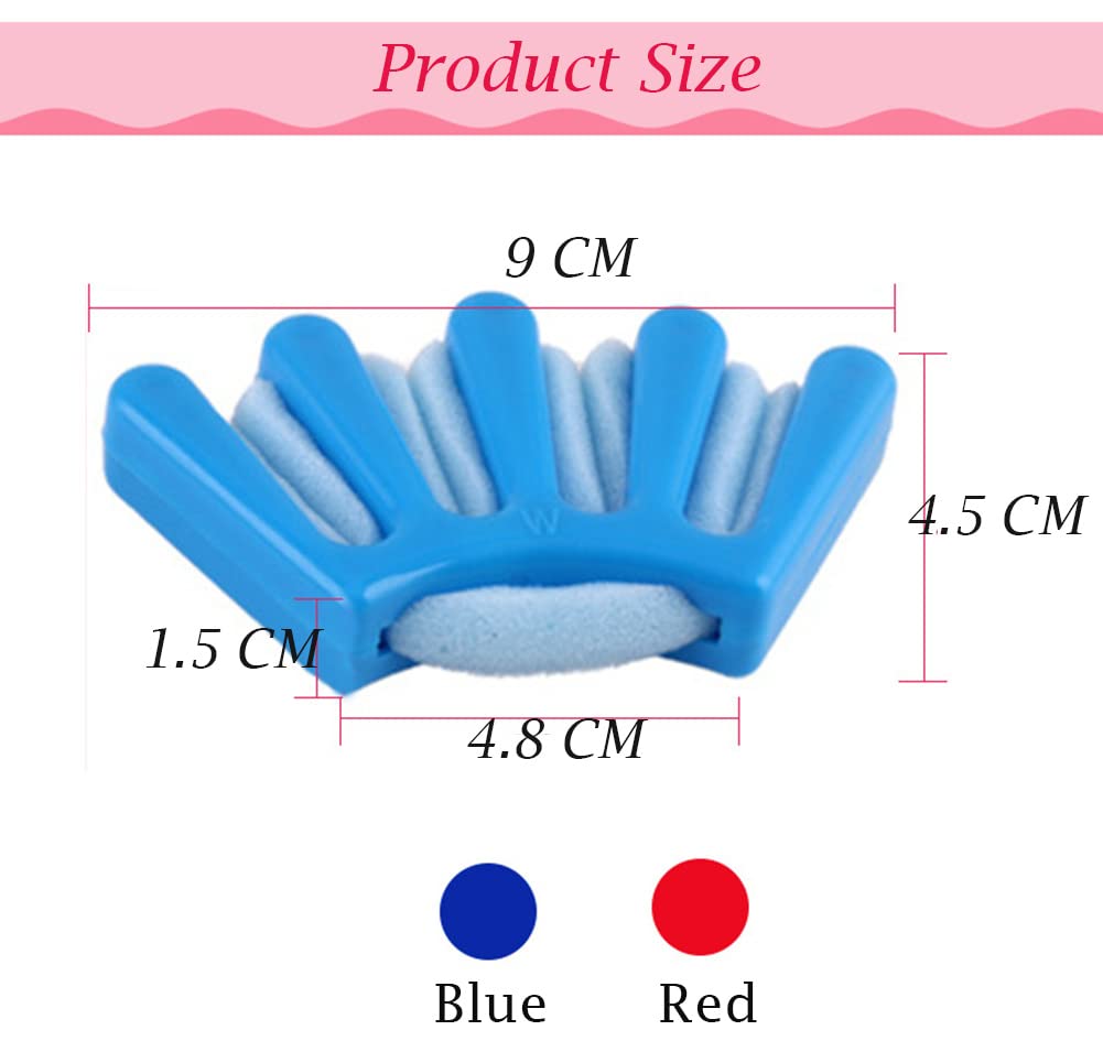 AKOAK 2 Pieces of Hair Braiding, DIY French Hair Braiding, Homemade Sponge Hair Styling Tool, Easy and Fast, Designed for Ladies/Girls