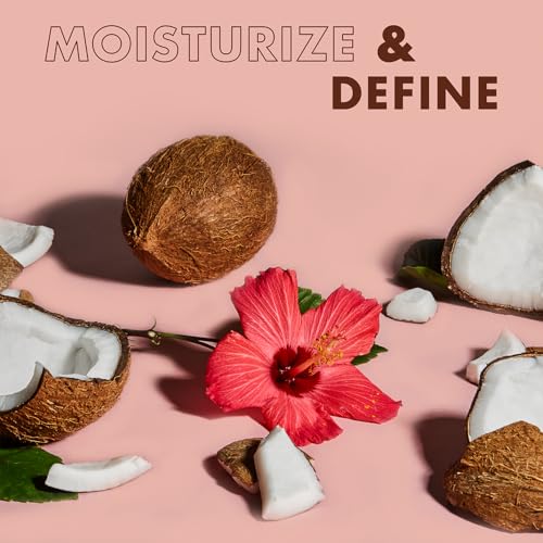 SheaMoisture Kids Curly Hair Bundle, Coconut & Hibiscus Curling Butter Cream + Extra-Moisturizing Detangler Spray, Anti-Frizz Hair Products, Natural
