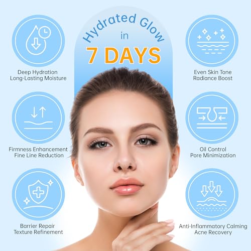 5% Hyaluronic Acid Serum Vials - Anti-Aging Face Treatment (60 Pack)