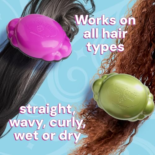 Knot Genie Teeny Detangling Brush - Peaceful Blend