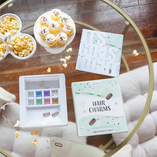 Hair Charm Kit for Girls – Beaded Accessories Craft Set for 4