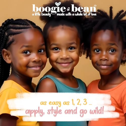 Kids Hair Styling Cream for Thick Curly Hair with Natural Oils - Boogie and Bean