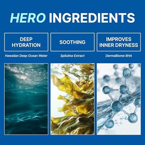 AINOHEA Mahalo Deep Hydra Serum – Cooling & Hydrating Marine Face Serum 50ml
