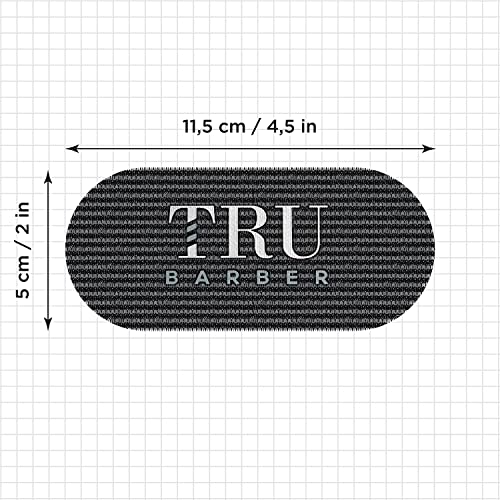 TRU BARBER Hair Grippers for Men & Women - 2pcs Non-Slip Clips