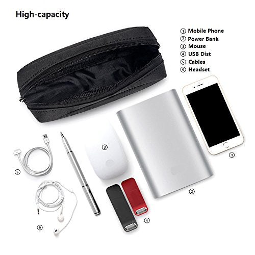 Durable Soft Carrying Case Bag for Travel & Electronics | ERCRYSTO