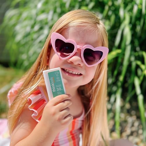 Thinkkids Mineral Sunscreen Stick SPF 30 Kids & Baby Water Resistant 0.64 Oz