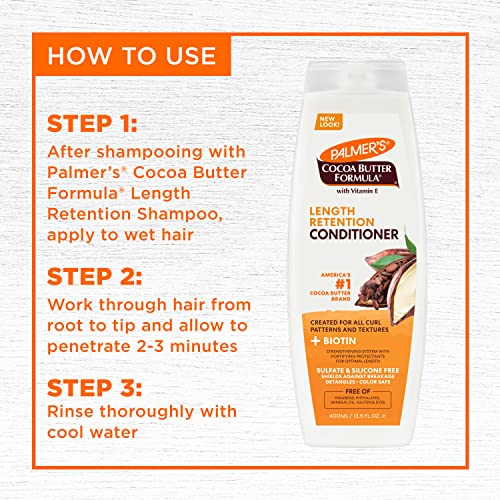Palmer's Cocoa Butter & Biotin Conditioner for Strong, Healthy Hair - 13.5 Oz