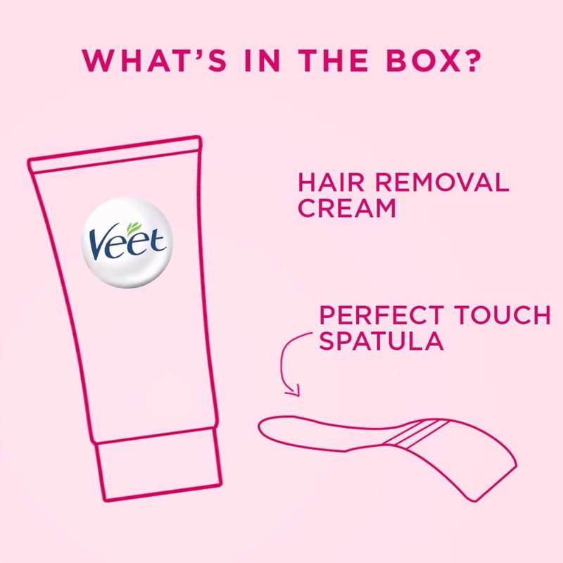 Veet Silk & Fresh Hair Removal Cream, Sensitive Skin - 50 g