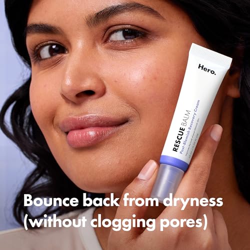 Hero Cosmetics Rescue Balm - Hydrating Post-Blemish Cream, 15mL