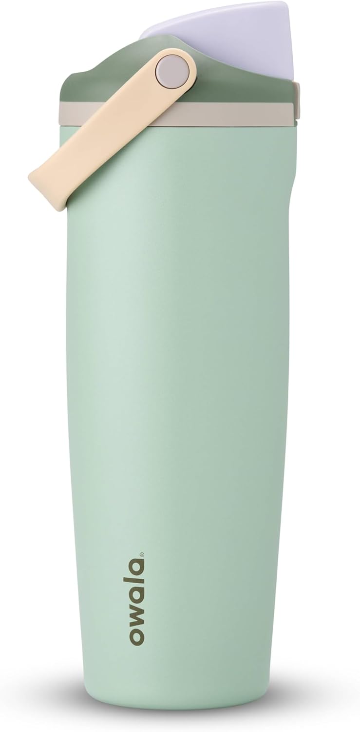 Owala FreeSip Sway Insulated Stainless Steel Water Bottle - 40oz, Two-Way Spout, BPA Free, Leak Proof, Ideal for Travel & Sports