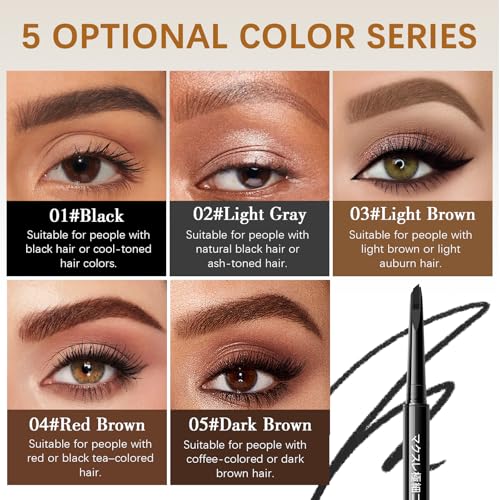 Microblading Eyebrow Pencil for Women - 0.1mm Waterproof Tip
