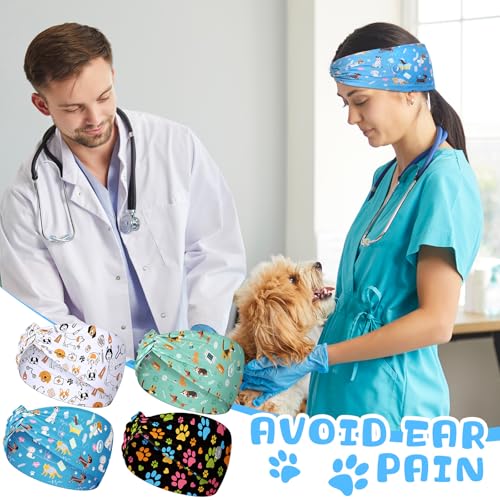 12 Pcs Veterinary Headbands for Women Vet Tech Gifts - Novelty Style