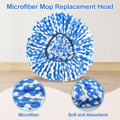 O Cedar RinseClean Spin Mop Replacement Heads - 4 Pack