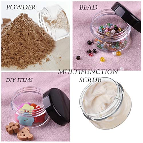 5 Gram Sample Containers with Lids - 25 Pack Reusable Cosmetic Jars