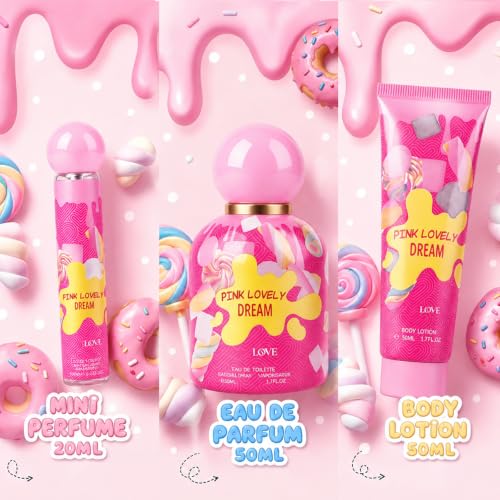 Fragrance Gift Set for Women - Body Lotion & Perfume Set