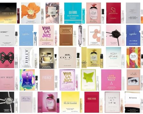 JRoBeauty Perfume Sample Set for Women - High-End Fragrance Vials (12 Pack)
