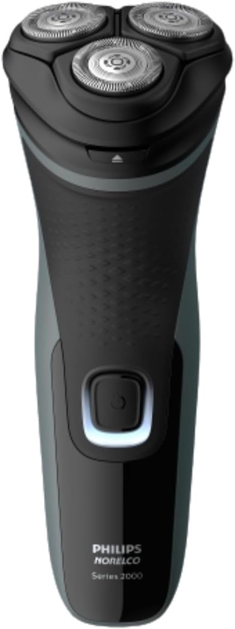 Philips Norelco Shaver 2400 Series - Wet & Dry Electric Shaver with Pop-Up Trimmer | Deep Black, Model X3001/90