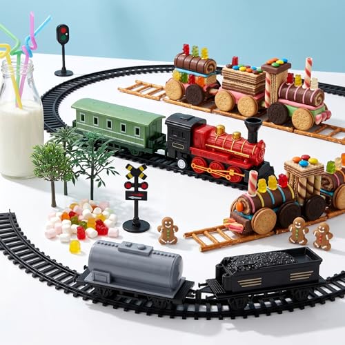 13-Piece Train Theme Cake Topper Set for Birthday Parties